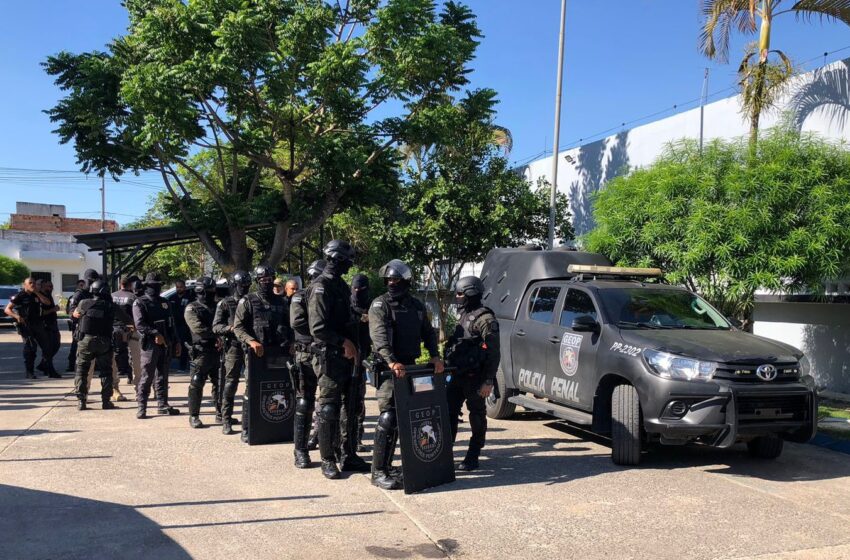  Conjunto Penal de Teixeira de Freitas é alvo da Operação Mute