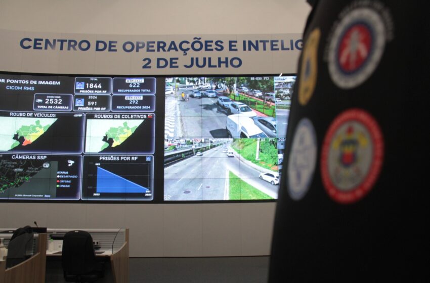  Sistema de Reconhecimento Facial da SSP ultrapassa a marca de 900 prisões em 2024