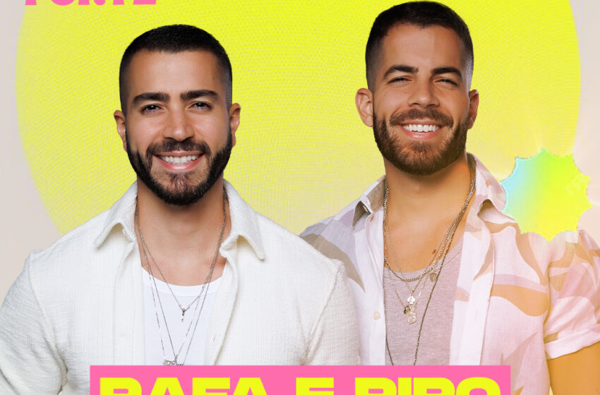  Réveillon Praia do Forte anuncia a dupla Rafa & Pipo na grade de atrações
