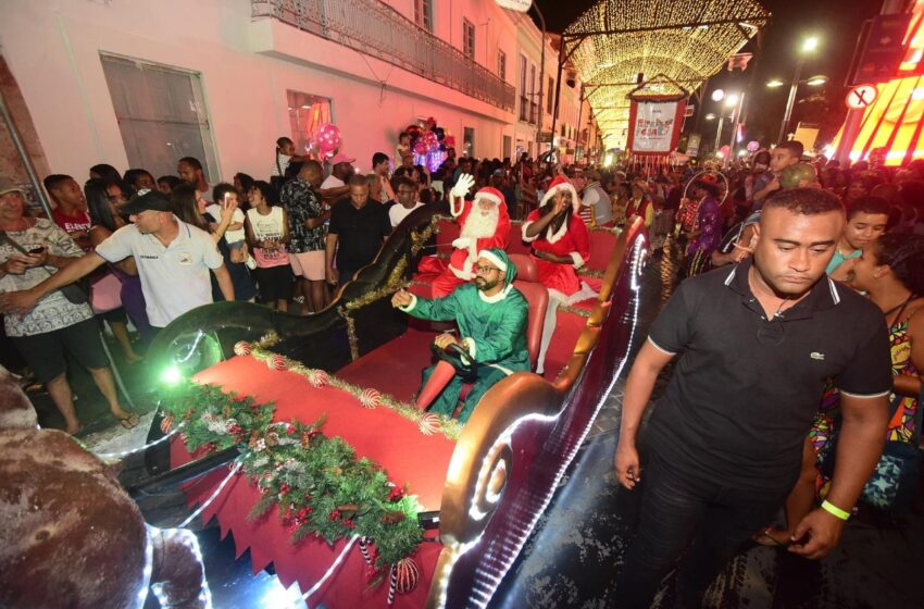  Natal Salvador levará ao Centro Histórico túnel cenográfico, atrações musicais e desfiles