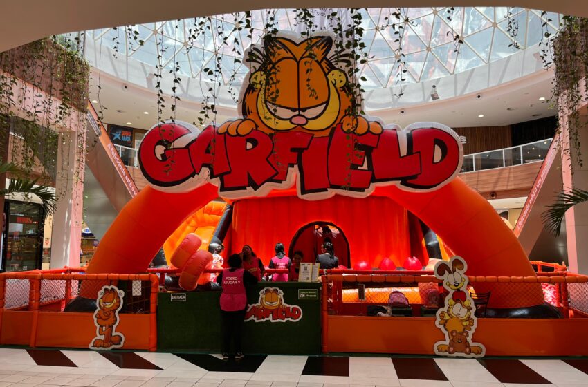  Atração infantil: Garfield desembarca no Shopping Paralela