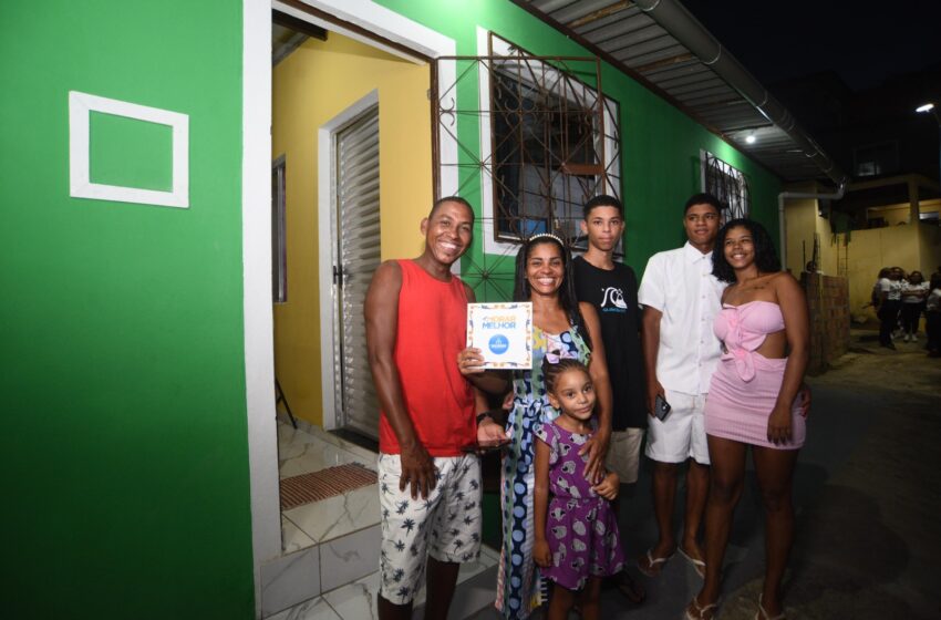  Prefeitura entrega mais 251 casas reformadas pelo Morar Melhor em Sussuarana