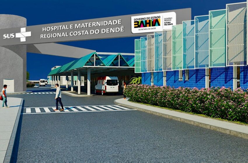  Conder publica aviso de licitação para construção do Hospital e Maternidade Regional Costa do Dendê, nesta quinta-feira