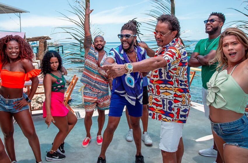  É o Tchan grava clipe de “Jogadinha” e agita pontos turísticos de Salvador