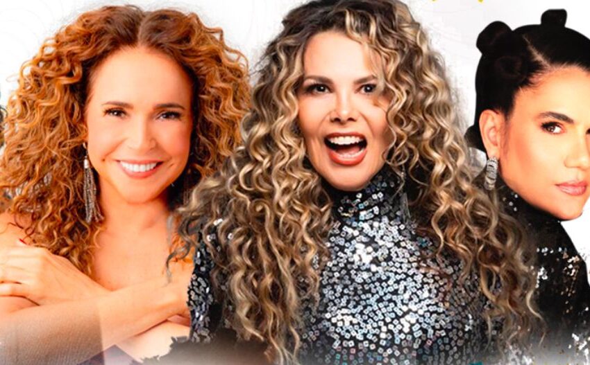  Márcia Freire recebe Daniela Mercury, Gilmelândia e Gabriel Mercury em ensaio no Pelourinho, nesta sexta (07)
