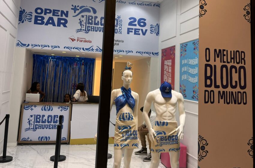  Shopping Paralela disponibiliza serviços exclusivos para os foliões