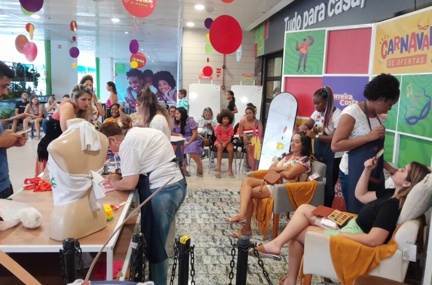  Home Center Ferreira Costa disponibiliza serviço de personalização de abadás