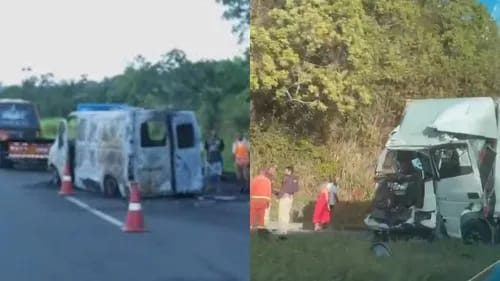  Motociclista perde a vida em colisão grave com ambulância na BR-324