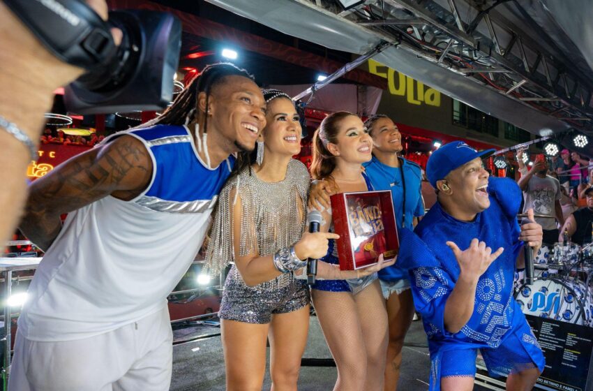  “Molen-Molen” é a grande vencedora do prêmio de Melhor Coreografia do Carnaval no Band Folia