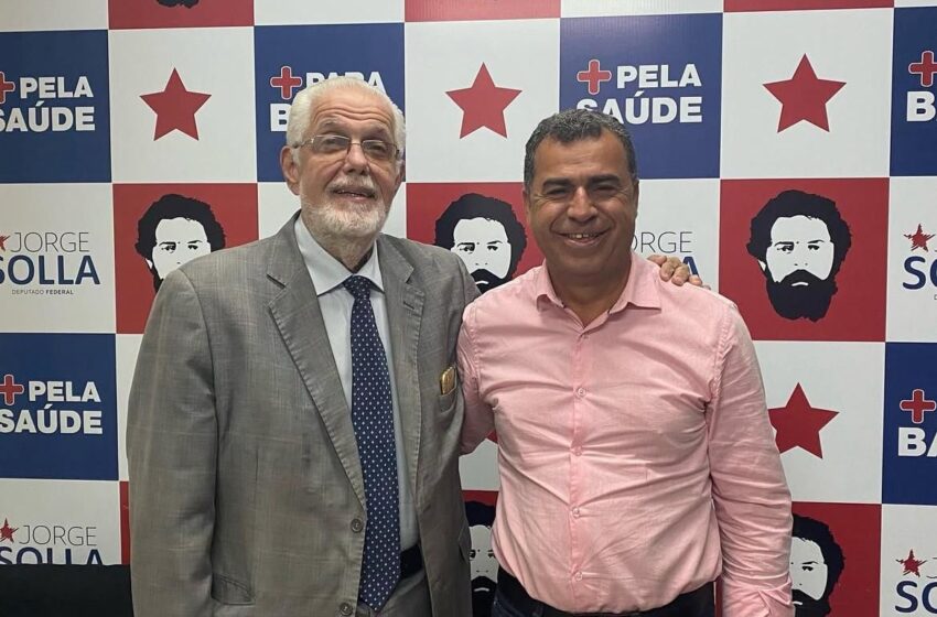  Avante-PT Bahia apresenta Edízio Nunes como candidato à presidência estadual do partido com apoio de Solla