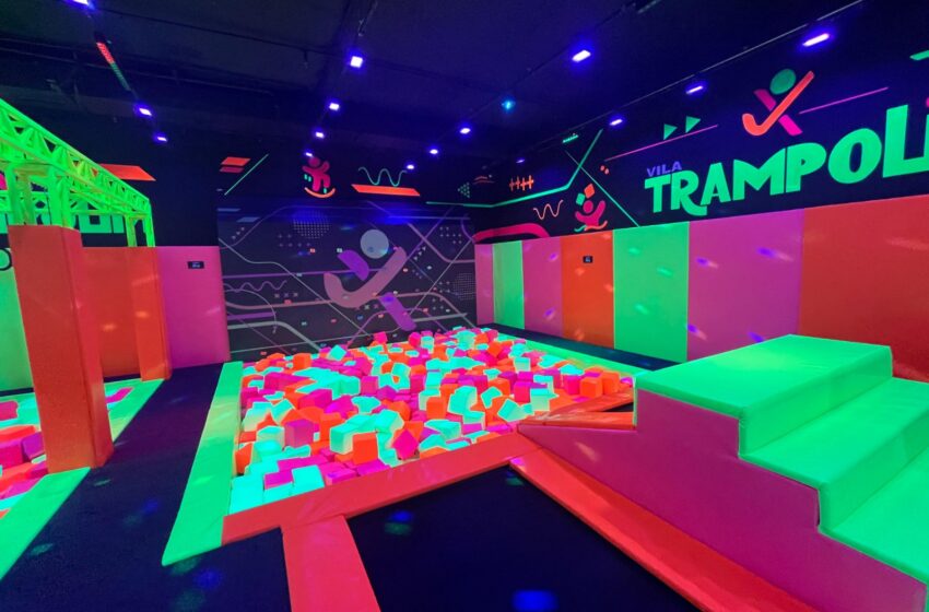  Vila Trampolim Park Shopping Paralela oferece diversão e adrenalina para todas as idades