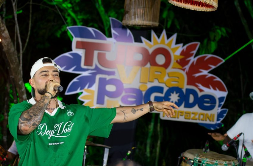  Papazoni grava segunda edição do projeto “Tudo Vira Pagode”