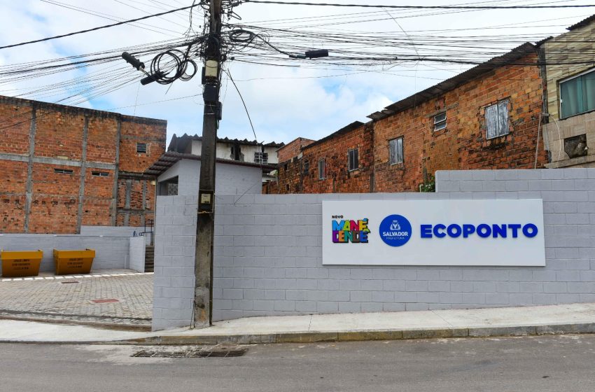  Salvador amplia rede de ecopontos para incentivar o descarte adequado de resíduos